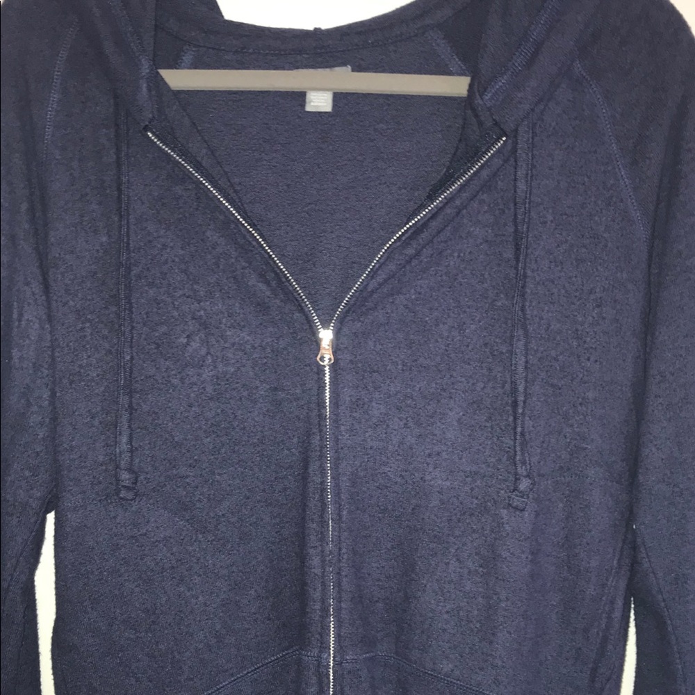 Zip-up hoodie